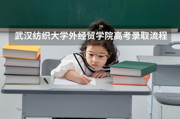 武汉纺织大学外经贸学院高考录取流程怎么样？（高考招生政策）