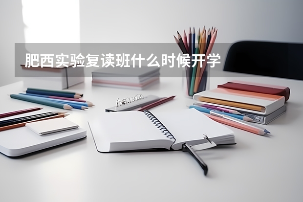 肥西实验复读班什么时候开学