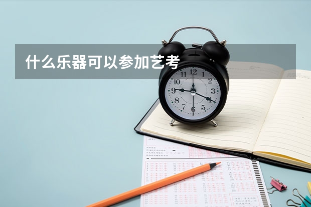 什么乐器可以参加艺考