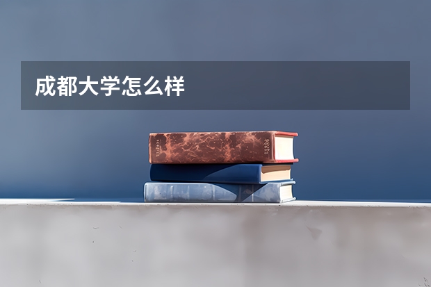 成都大学怎么样