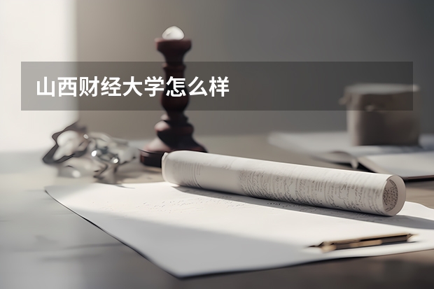山西财经大学怎么样