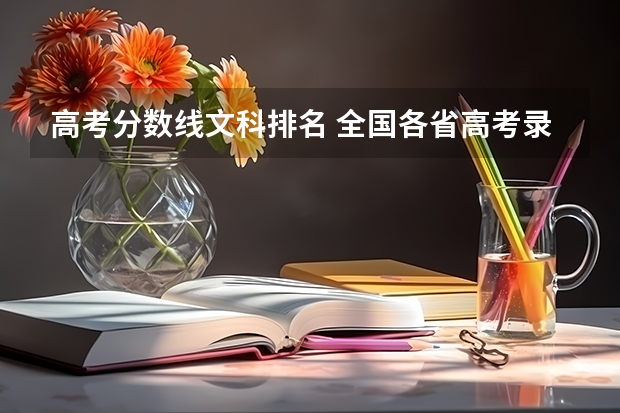 高考分数线文科排名 全国各省高考录取分数线排名