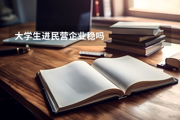 大学生进民营企业稳吗