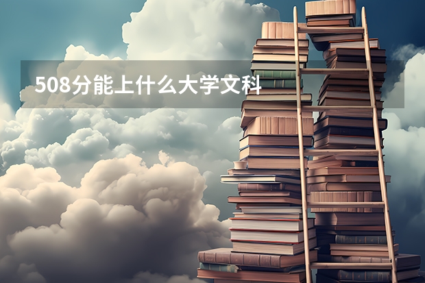 508分能上什么大学文科