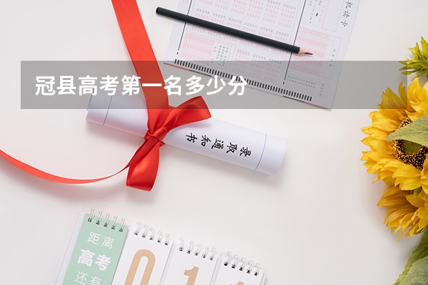 冠县高考第一名多少分