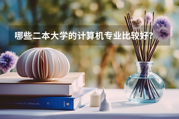 哪些二本大学的计算机专业比较好？