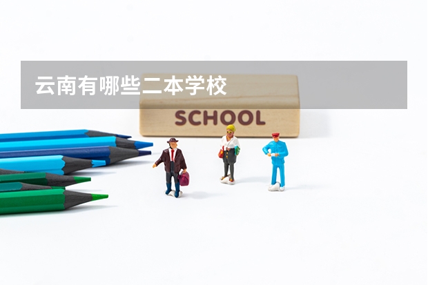 云南有哪些二本学校