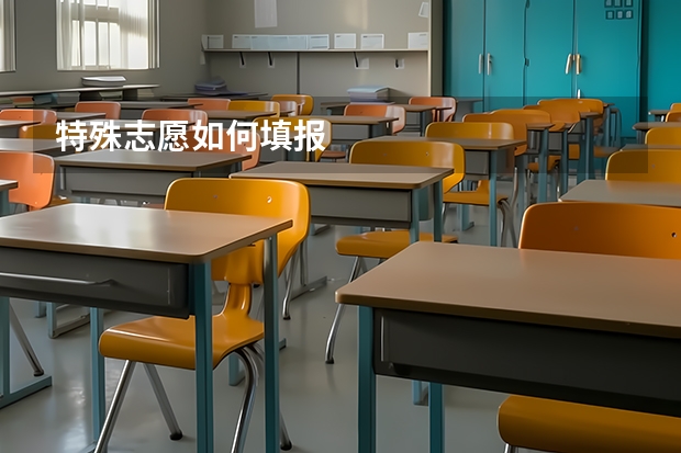 特殊志愿如何填报