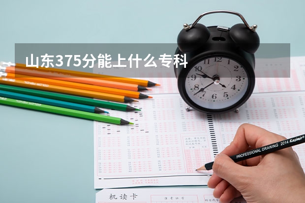 山东375分能上什么专科