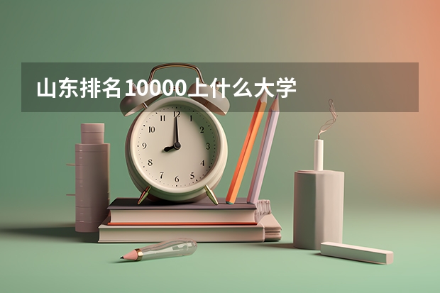 山东排名10000上什么大学