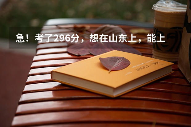 急！考了296分，想在山东上，能上哪个学校啊？