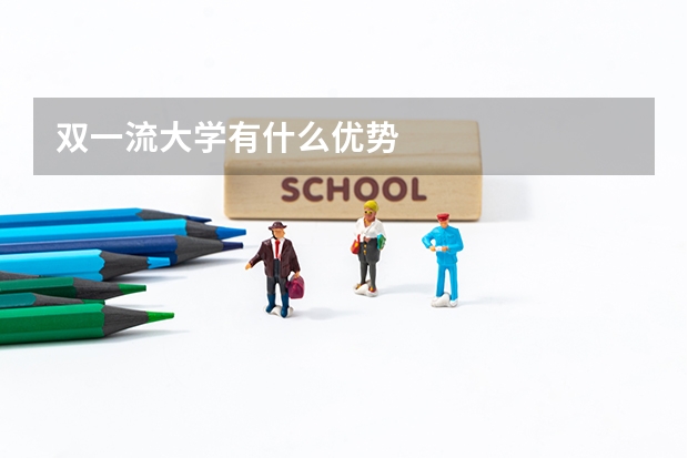双一流大学有什么优势