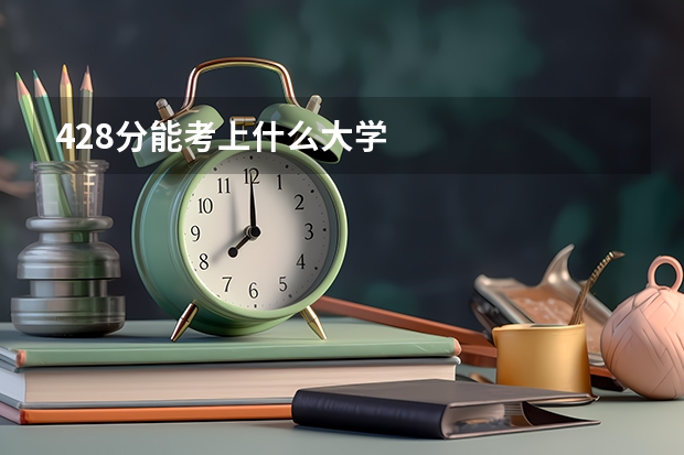 428分能考上什么大学