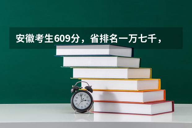 安徽考生609分，省排名一万七千，可以上东华大学的信息管理与信息系统专业吗？