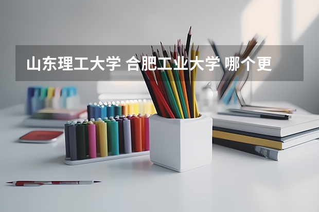 山东理工大学 合肥工业大学 哪个更牛?
