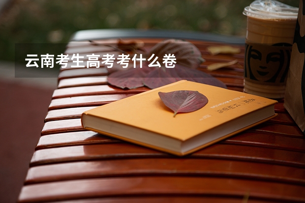 云南考生高考考什么卷