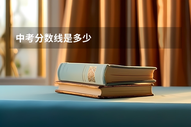 中考分数线是多少