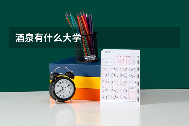 酒泉有什么大学