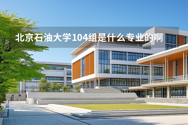 北京石油大学104组是什么专业的啊