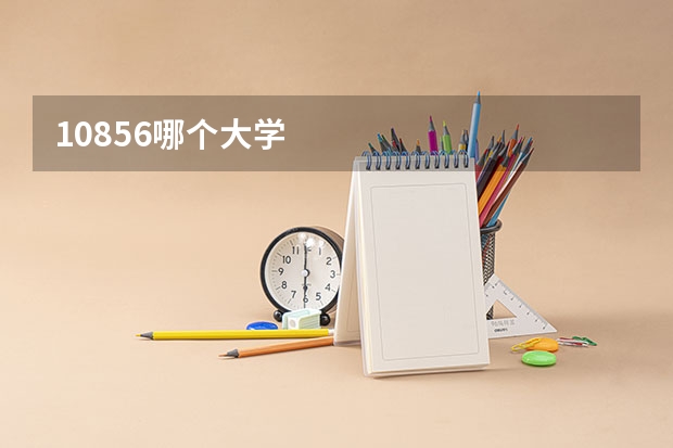 10856哪个大学