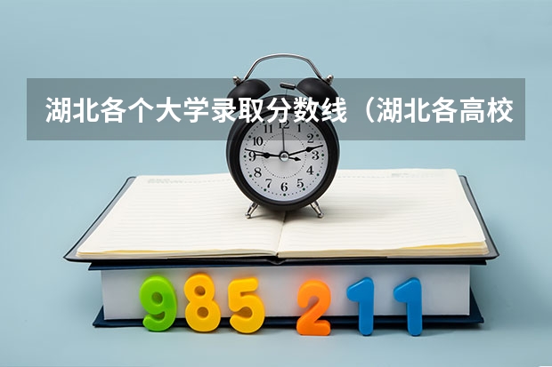 湖北各个大学录取分数线（湖北各高校2025年录取分数线）