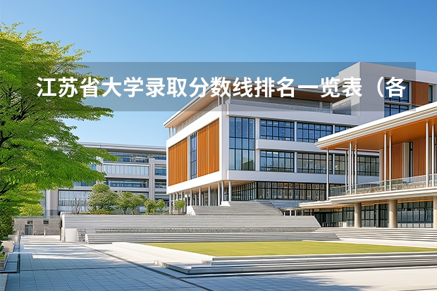 江苏省大学录取分数线排名一览表（各高校投档线2025江苏）