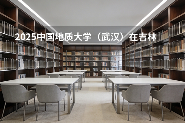 2025中国地质大学（武汉）在吉林批次线差