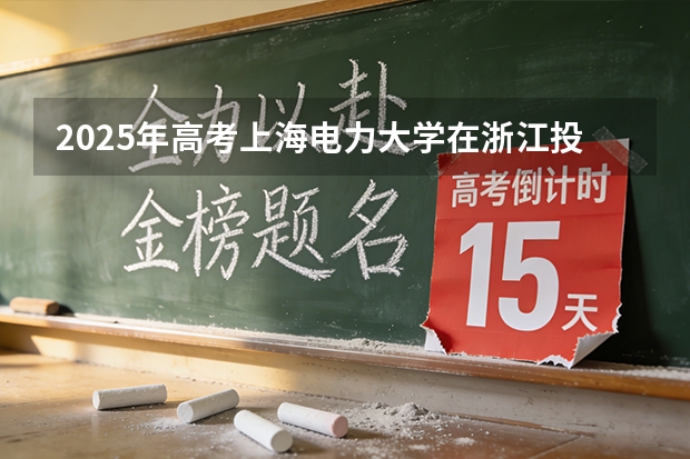 2025年高考上海电力大学在浙江投档分数线（2026参考）