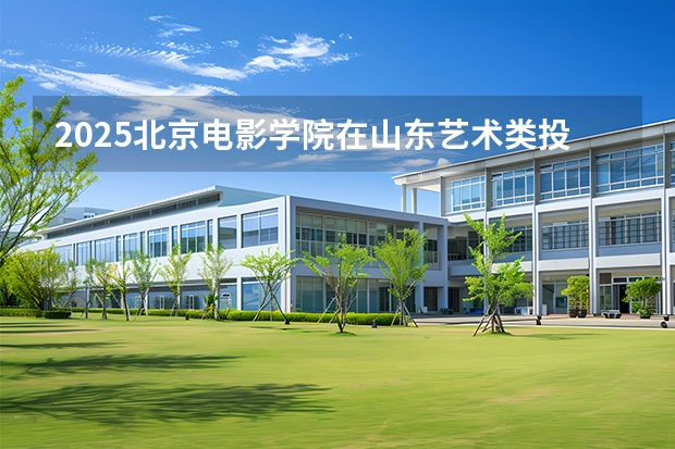2025北京电影学院在山东艺术类投档分数线（2026年参考）