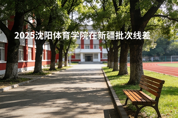 2025沈阳体育学院在新疆批次线差