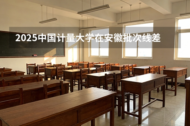 2025中国计量大学在安徽批次线差
