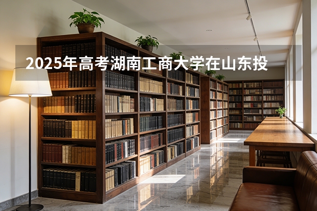 2025年高考湖南工商大学在山东投档分数线（2026参考）