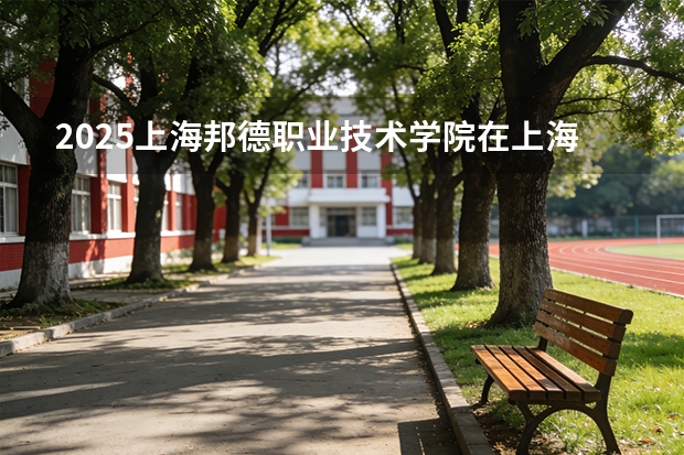 2025上海邦德职业技术学院在上海艺术类投档分数线（2026年参考）