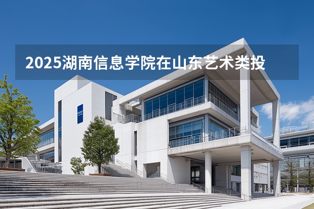 2025湖南信息学院在山东艺术类投档分数线（2026年参考）