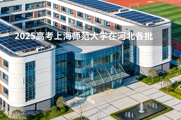 2025高考上海师范大学在河北各批次选科要求介绍（2026参考） 