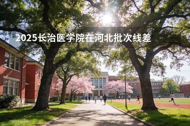 2025长治医学院在河北批次线差