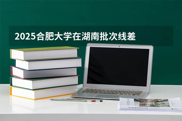 2025合肥大学在湖南批次线差