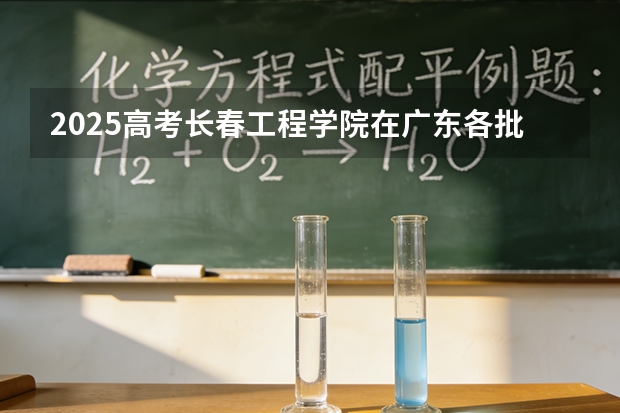 2025高考长春工程学院在广东各批次选科要求介绍（2026参考） 