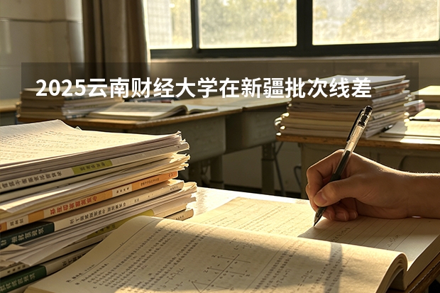 2025云南财经大学在新疆批次线差